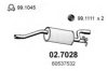 ASSO 02.7028 End Silencer